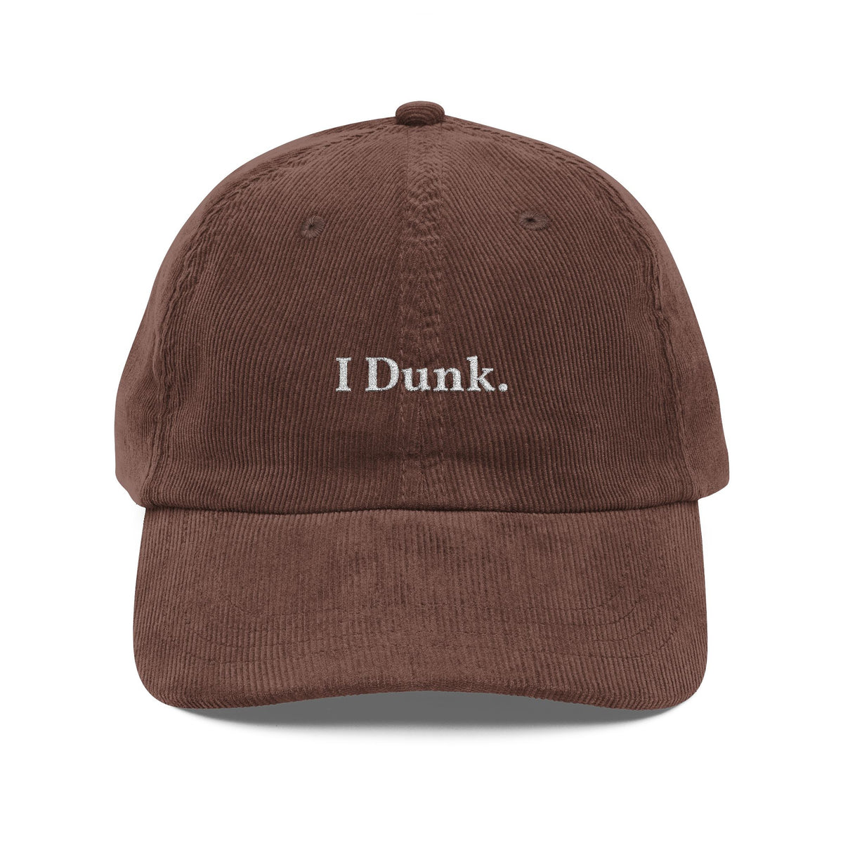 I Dunk Vintage Corduroy Cap