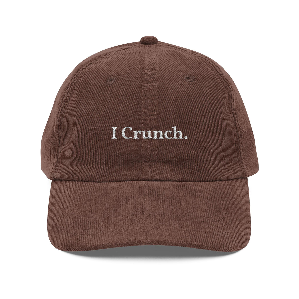 I Crunch Vintage Corduroy Hat
