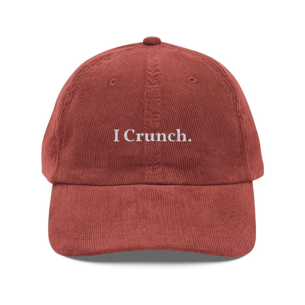 I Crunch Vintage Corduroy Hat