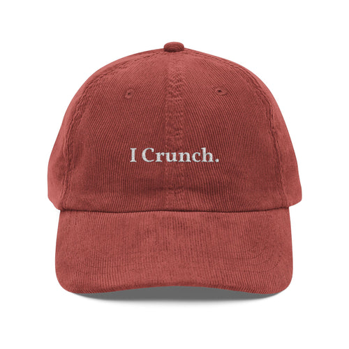I Crunch Vintage Corduroy Hat