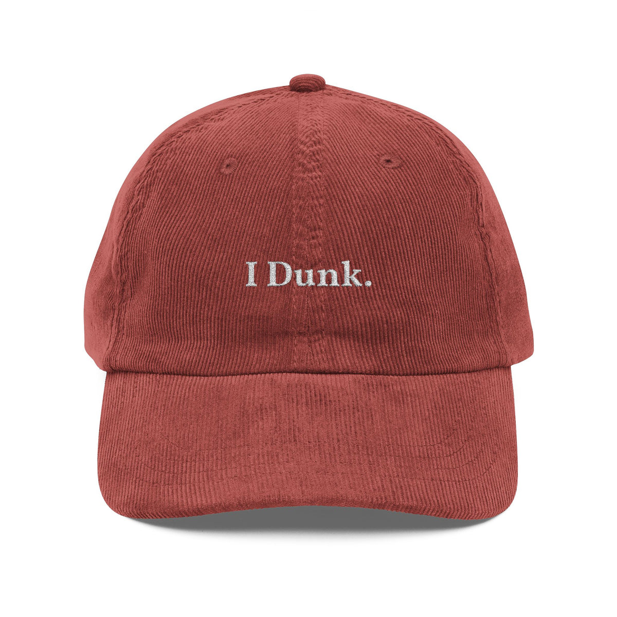 I Dunk Vintage Corduroy Cap