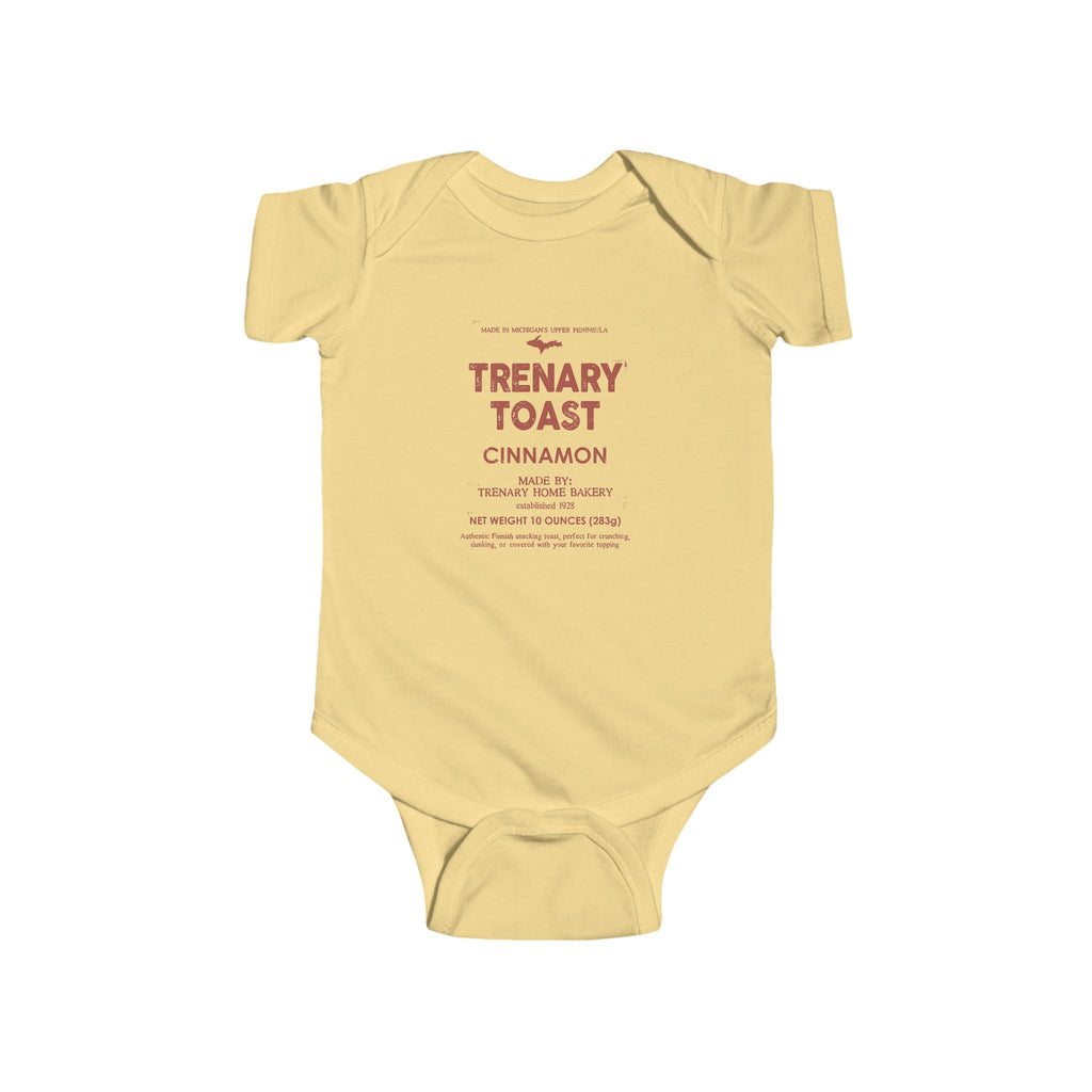 Cinnamon Trenary Toast Baby Onesie