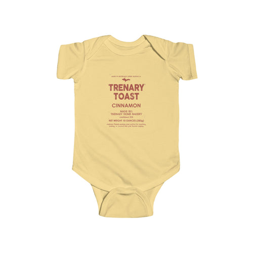 Cinnamon Trenary Toast Baby Onesie