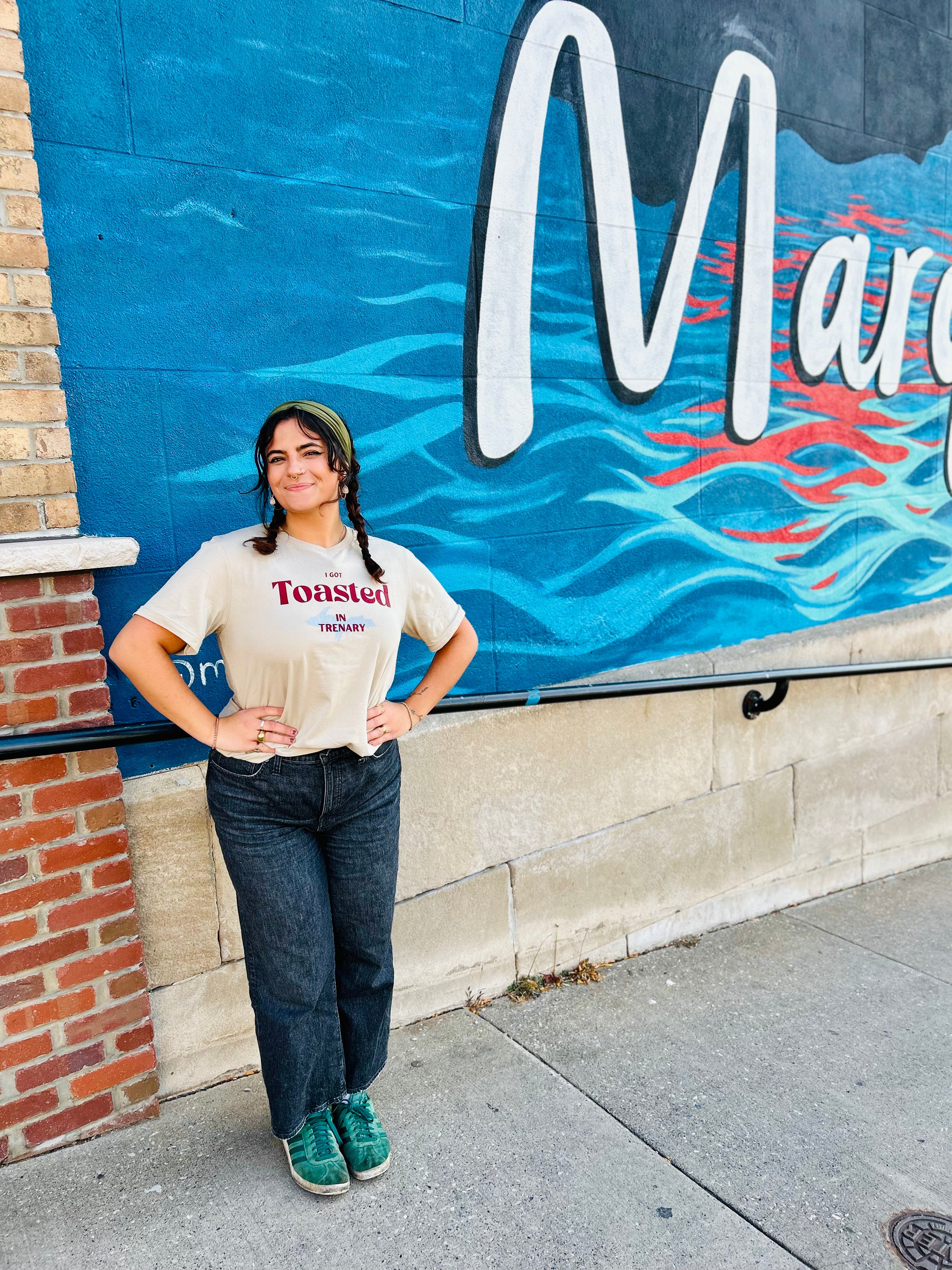 I Got Toasted in Trenary T-Shirt - Trenary Home Bakery