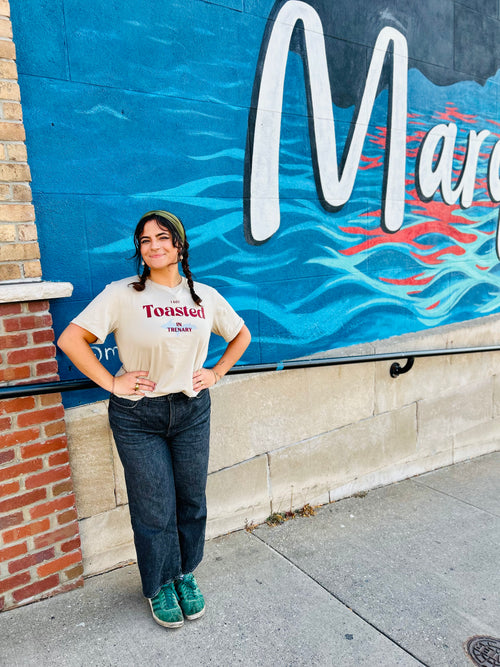 I Got Toasted in Trenary T-Shirt - Trenary Home Bakery