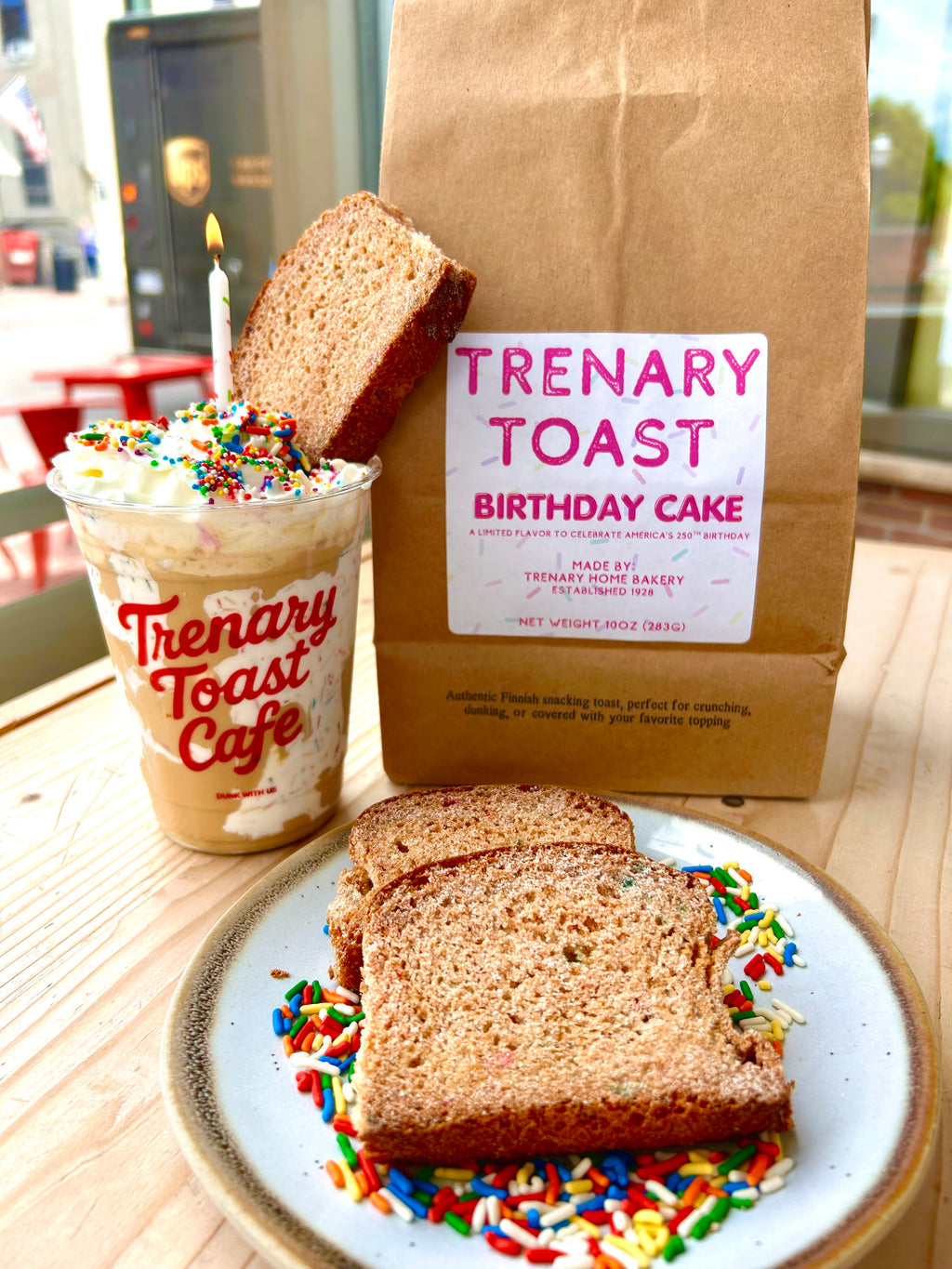 Birthday Cake Trenary Toast - LIMITED EDITION!