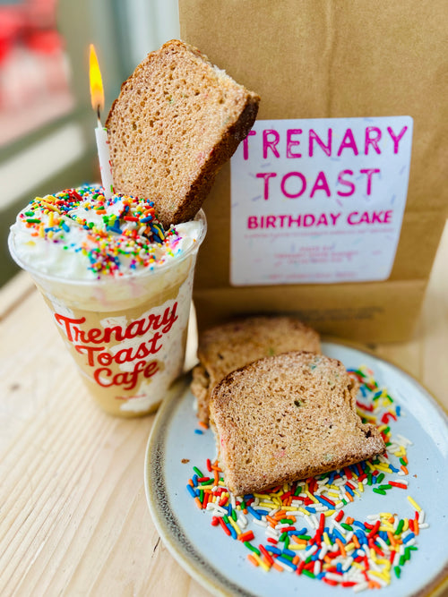 Birthday Cake Trenary Toast - LIMITED EDITION!