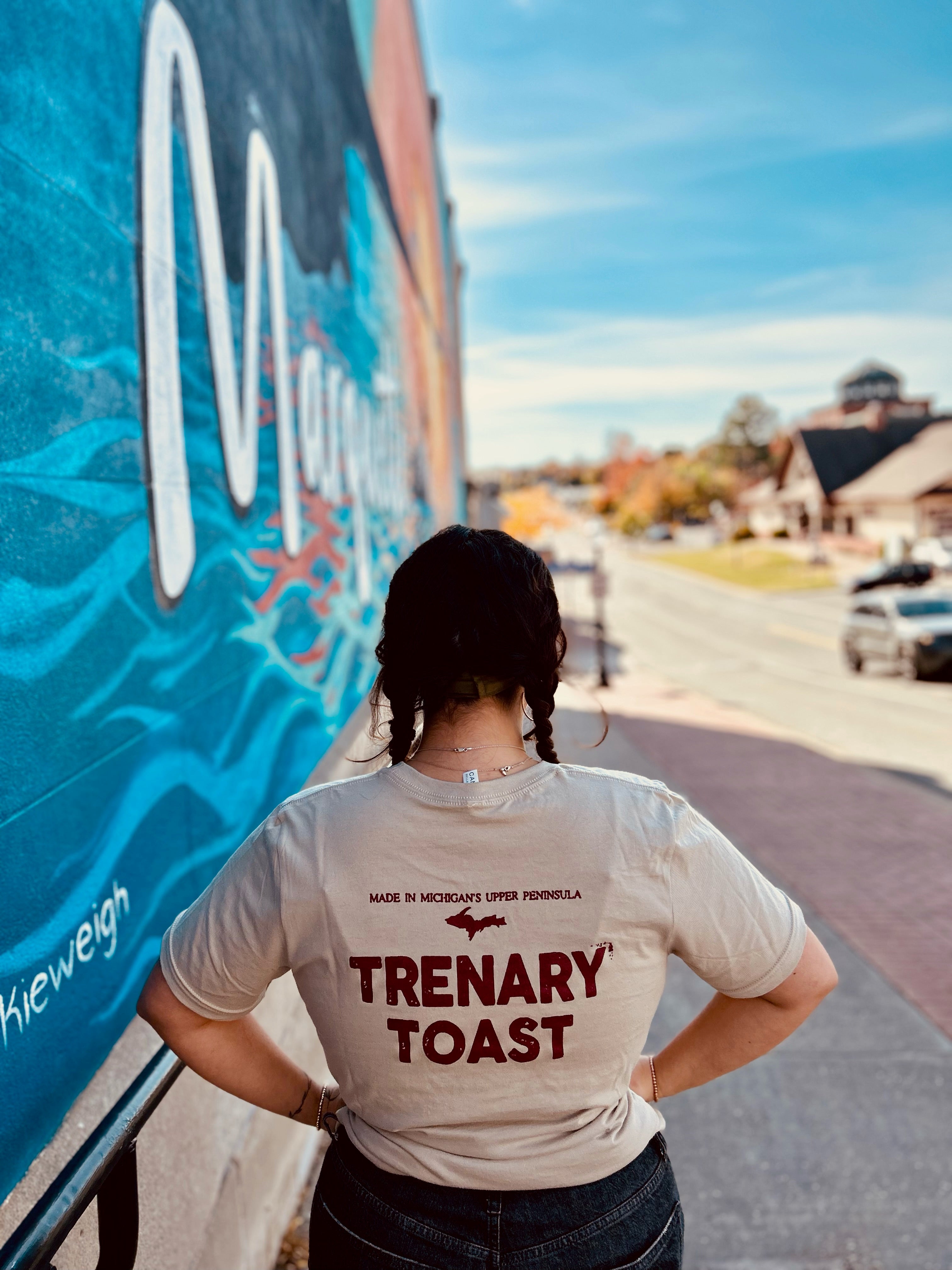 I Got Toasted in Trenary T-Shirt - Trenary Home Bakery