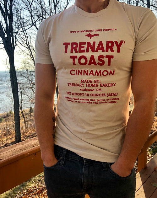 Cinnamon Trenary Toast Bag - Unisex T-Shirt - Trenary Home Bakery