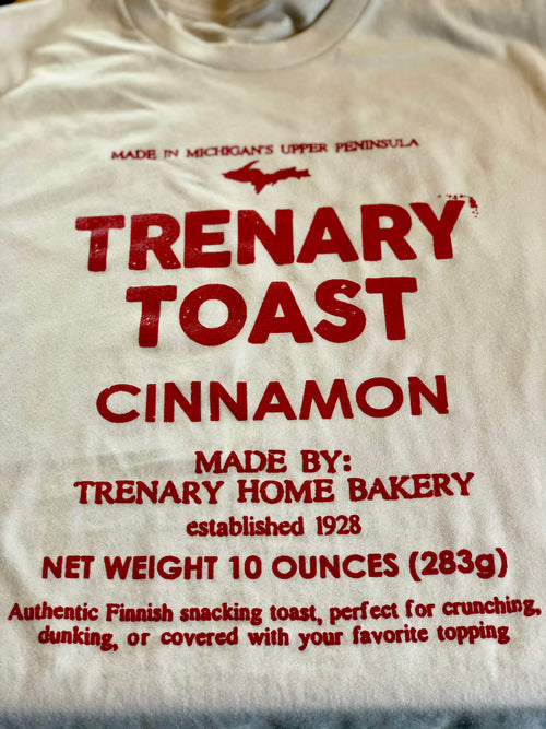 Cinnamon Trenary Toast Bag - Unisex T-Shirt - Trenary Home Bakery