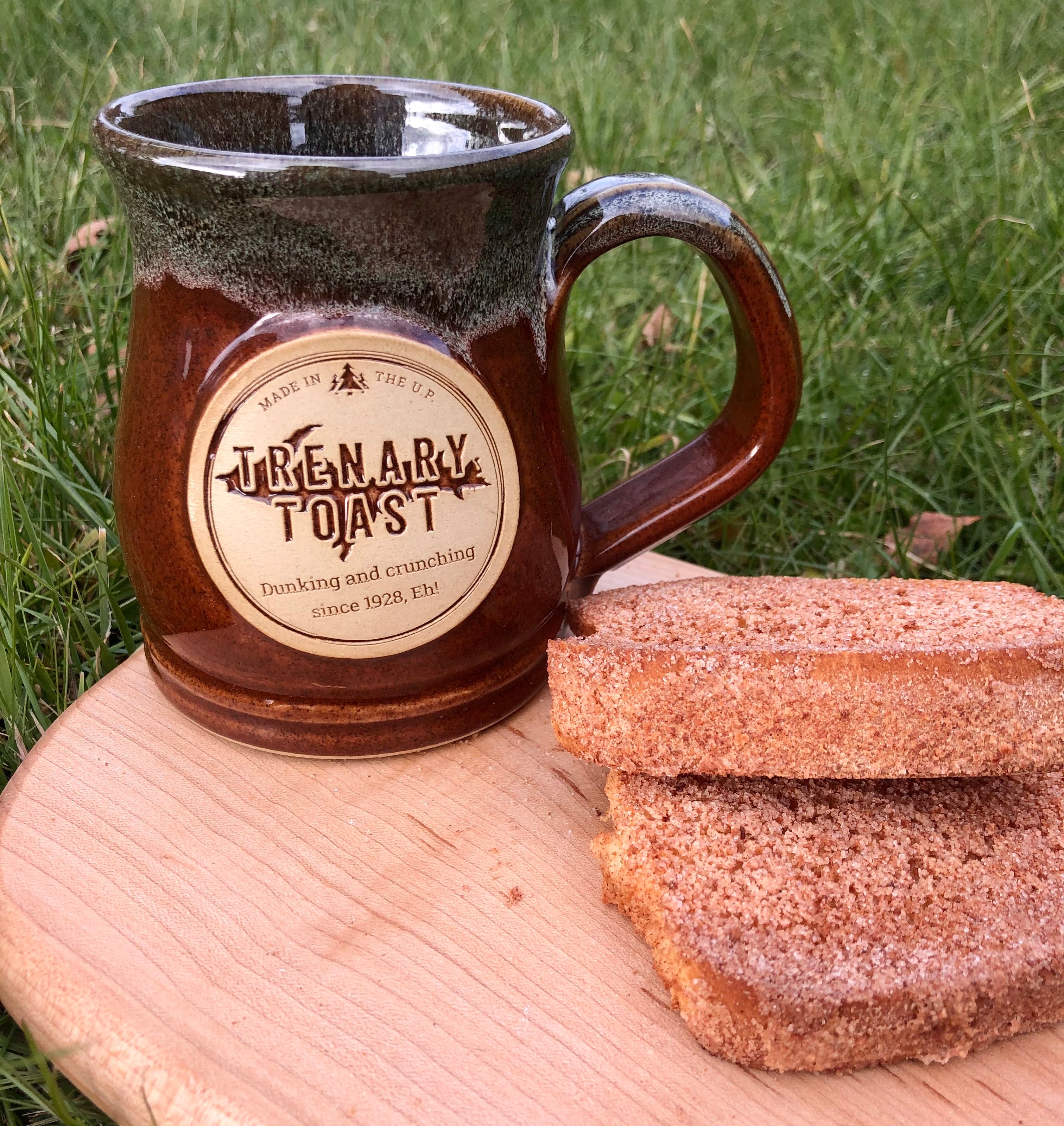 Handmade Ceramic Trenary Toast Mug Trenary Home Bakery